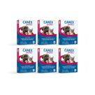 Kit 6 Vermífugo Canex Original Cães 10kg 4 Comprimidos Ceva