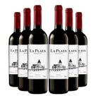 KIT 6 Vinho Argentino La Plata Tinto, 6x750ml