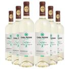 KIT 6 Vinho Branco Casa Perini Sauvignon Blanc, 750ml