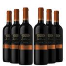 KIT 6 Vinho Chileno 3 Tres Medallas Carmenere, 6x750ml