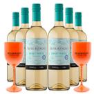 KIT 6 Vinho Concha y Toro Reservado Branco Suave Sweet White