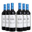 KIT 6 Vinho Tinto Chileno Santa Alba Selection Malbec, 750ml