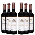 KIT 6 Vinho Tinto Rio Sol Gran Reserva Touriga Nacional, 6x750ml