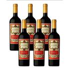 Kit 6 Vinhos Argentino Alamos Malbec 750ml Caixa com 6 unidades