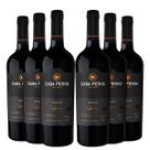 KIT 6 Vinhos Casa Perini Merlot, 6x750ml