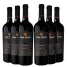 KIT 6 Vinhos Casa Perini Tannat, 6x750ml