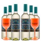 KIT 6 Vinhos Concha y Toro Reservado Chardonnay, 750ml