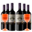 KIT 6 Vinhos Concha y Toro Reservado Merlot, 6x750ml