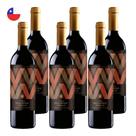 Kit 6 Vinhos Errazuriz Collection Cabernet Sauvignon Tinto Chile 750ml