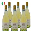 Kit 6 Vinhos Frascati Villa Fabrizia Branco Itália 750ml