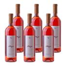 Kit 6 Vinhos Joaquim Cabernet Sauvignon Merlot 2024 Rosé Brasil 750ml