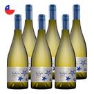 Kit 6 Vinhos Kalfu Reserva Molu Sauvignon Blanc Branco Chile 750ml