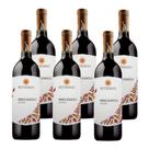 Kit 6 Vinhos Settesoli Nero DÁvola Tinto Itália 750ml