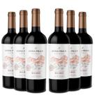 KIT 6 Vinhos Tinto Argentino Dona Paula Estate Malbec, 6x750ml