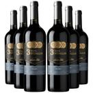 KIT 6 Vinhos Tintos Argentino 3 Tres Medallas Malbec, 750ml KIT 6 Vinhos Tintos Argentino 3 Tres Medallas Malbec, 750ml