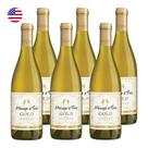 Kit 6 Vinhos Trinchero Ménage à Trois Gold Branco EUA 750ml