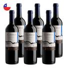 Kit 6 Vinhos Ventisquero Clásico Merlot Tinto Chile 750ml Kit 6 Vinhos Ventisquero Clásico Merlot Tinto Chile 750ml