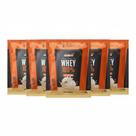 Kit 6 whey protein 100% 21g proteina baunilha sache