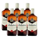 Kit 6 Whisky Ballantines Finest Blended 750ml