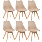 KIT - 6 x cadeiras Leda