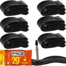 Kit 6 X Câmaras De Ar 29 Paco Mtb 29er - Valvula Presta 48mm