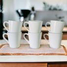 Kit 6 Xícaras Clássicas 120ml Porcelana Para Café Chá Eventos Como Hotéis Restaurantes Buffet