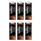 Kit 6 YoPRO Bebida Láctea UHT Sabor Chocolate 15g de proteínas 250ml cada