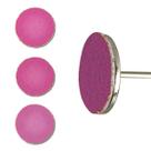 Kit 60 Adesivos Autocolantes Refil Disco Lixa 2,3CM Gramaturas 80/120/180 Alongamento Unha Gel Fibra Polimento