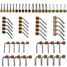 Kit 60 Conexões Ar Cond Oring Fêmea 6 8 10 E 12mm Alumínio