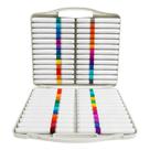 Kit 60 Cores Canetinha Marcador De Tinta Acrílica Caneta 60 Cores RUI 6808-60