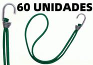 Kit 60 Elásticos Extensor Borracha p/ Caminhão Carreta VERDE
