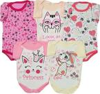 Kit 60 Pç Body Curto Estampado Roupa De Bebê Menino E Menina Kit 60 Pç Body Curto Estampado Roupa De Bebê Menino E Menina
