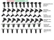kit 60 presilhas forro renault sandero logan oroch captur duster