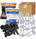 Kit 600 Nivelador Clips Piso Porcelanato + 100 Cunhas Metasul