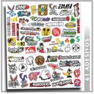 Kit 61 Adesivos Super Cartela Para Bike Capacete Moto Carro Kit 61 Adesivos Super Cartela Para Bike Capacete Moto Carro