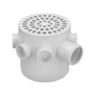 Kit 6PC Caixa Sifonada 150x150x50 C/grelha Redonda Braca N15 - Krona Kit 6PC Caixa Sifonada 150x150x50 C/grelha Redonda Braca N15 - Krona