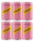 Kit 6u Schweppes Tônica Rose Frutas Vermelhas Lata 220ml Kit 6u Schweppes Tônica Rose Frutas Vermelhas Lata 220ml