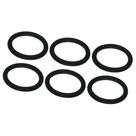Kit 6un Anel da Válvula Compatível com Lavadora Instemaq LA5/2400 LA3/1800 LA3/1600 65400296