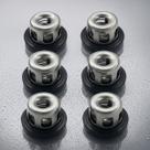 Kit 6un Válvula Sucção Pressão Dobb Bomba Vazão Zmax ZP45 Tekna BPF45 Toyama Psp45 Kawashima S40 Chiaperini Lj3000 ZM Lr28 3 Yamaho HS30 Pressure