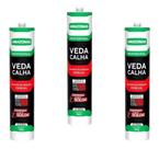 Kit 6und Veda Calha Alumínio Amazonas Bico Aplicador Adesivo