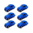 Kit 6x Brinquedo carrinho Fusca de propulsão - AP TOYS
