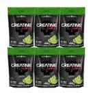 Kit 6x Creatina Turbo Monohidratada 150g Refil - Black Skull