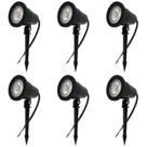 Kit 6x Espeto De Jardim 7W IP65 Bivolt Verde Kit 6x Espeto De Jardim 7W IP65 Bivolt Verde