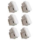 Kit 6x Interruptor Paralelo Branco Liz Tramontina 57115/008