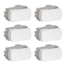 Kit 6x Interruptor Paralelo S3B72030 Branco Miluz Schneider Kit 6x Interruptor Paralelo S3B72030 Branco Miluz Schneider