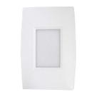 Kit 6X Luminária Balizador Led Parede Escada 3000k caixa 4x2 St759