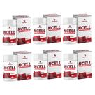 Kit 6x NCELL Psyllium, Espirulina, Café Verde, LCarnitina, Laranja Moro e Cromo 60 Caps Tuttiflora