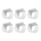 Kit 6x Organizador Fios em PLA Slim - Solução para Cabos Ocultos Mesa