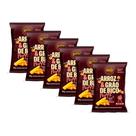 Kit 6X: Snack Puffs Arroz E Grão Bico Barbecue Solo Snacks
