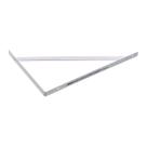 kit 6x Suporte Mão Francesa para Prateleira 30 cm Branco
